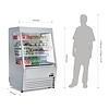 Polar Refrigeration  Regał chłodniczy 4-poziomowy 390L, 2 do 10°C, 729x918x(h)1450 mm, Polar G-Series GP295