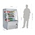 Polar Refrigeration  Regał chłodniczy 4-poziomowy 390L, 2 do 10°C, 729x918x(h)1450 mm, Polar G-Series GP295