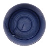Churchill Talerz płytki Ø260 mm, z porcelany, okrągły, Churchill Stonecast Patina Cobalt Blue FC168 (12 szt.)
