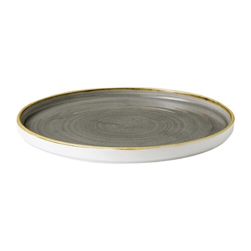 Churchill Talerz płytki z wysokim rantem Ø260 mm, z porcelany, okrągły, Churchill Stonecast Grey FC163 (6 szt.) Churchill Talerz płytki z wysokim rantem Ø260 mm, z porcelany, okrągły, Churchill Stonecast Grey FC163 (6 szt.)