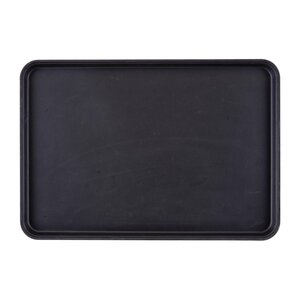 Cambro Antypoślizgowa prostokątna taca do serwowania 450x650 mm, z włókna szklanego, Cambro CL930, czarna Cambro Antypoślizgowa prostokątna taca do serwowania 450x650 mm, z włókna szklanego, Cambro CL930, czarna