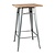 Bolero Stolik barowy 600x600x(h)1040 mm, Bolero FB599, szary