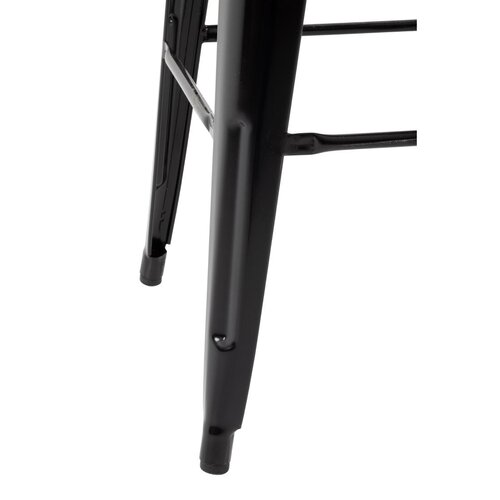 Bolero Wysokie krzesło barowe 900 mm, Bolero Bistro FB623, czarne (4 szt.) Bolero Wysokie krzesło barowe 900 mm, Bolero Bistro FB623, czarne (4 szt.)