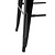 Bolero Wysokie krzesło barowe 900 mm, Bolero Bistro FB623, czarne (4 szt.)