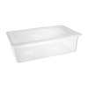 Nisbets Essentials Pojemnik GN 1/1, 150 mm, 19.5L z polipropylenu, Nisbets Essentials FA821
