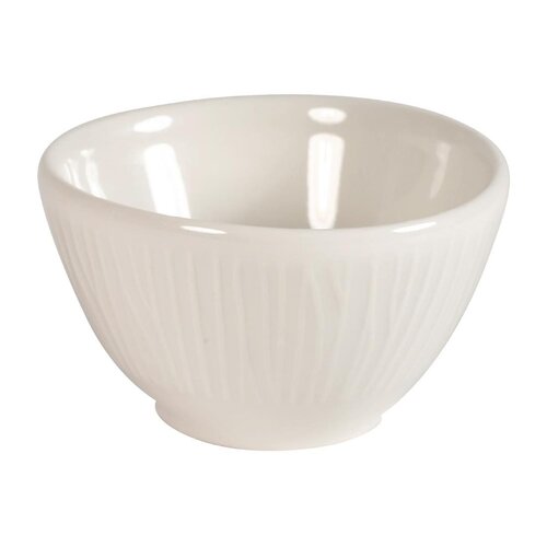 Churchill Miseczka do dipów z porcelany 60 ml, Churchill Bamboo FA636 biała (12 szt.)