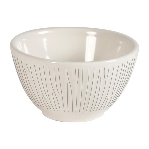 Churchill Miseczka do dipów z porcelany 113 ml, Churchill Bamboo FA637 biała (12 szt.)