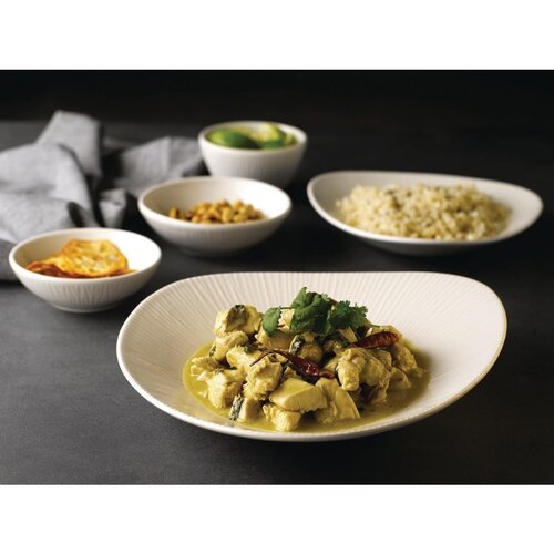 Churchill Miseczka do dipów z porcelany 113 ml, Churchill Bamboo FA637 biała (12 szt.)