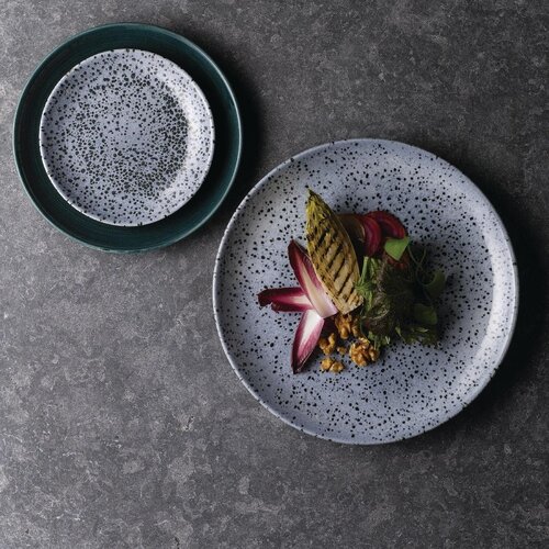 Churchill Miska z porcelany Ø248 mm, Churchill Stonecast Patina Rustic Teal FA592, zielona (12 szt.)