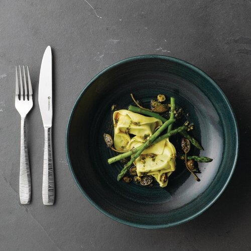 Churchill Miska z porcelany Ø248 mm, Churchill Stonecast Patina Rustic Teal FA592, zielona (12 szt.)