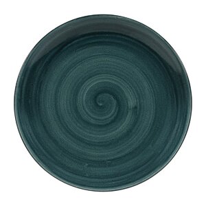 Churchill Talerz płytki Ø260 mm, z porcelany, okrągły, Churchill Stonecast Patina Rustic Teal FA590 (12 szt.) Churchill Talerz płytki Ø260 mm, z porcelany, okrągły, Churchill Stonecast Patina Rustic Teal FA590 (12 szt.)