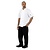 Whites Chefs Clothing Bluza z krótkim rękawem unisex Whites Chefs Clothing Boston SA823 rozmiar: L biała