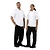 Whites Chefs Clothing Koszula kucharska z krótkim rękawem unisex Whites Chefs Clothing Boston SA822 rozmiar: M biała