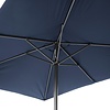 Bolero Parasol ogrodowy kwadratowy 2000x2000x(h)2570 mm, Bolero Sevilla FU506, niebieski
