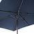 Bolero Parasol ogrodowy kwadratowy 2000x2000x(h)2570 mm, Bolero Sevilla FU506, niebieski