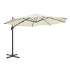 Bolero Parasol ogrodowy okrągły Ø3500x(h)2650 mm, Bolero Venice FU507, kremowy