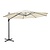 Bolero Parasol ogrodowy okrągły Ø3500x(h)2650 mm, Bolero Venice FU507, kremowy