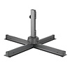 Bolero Parasol ogrodowy okrągły Ø3500x(h)2650 mm, Bolero Venice FU507, kremowy