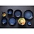 Olympia Głęboka miska z kamionki 710 ml, Ø150x(h)84 mm, Olympia Luna Midnight Blue DZ775, niebieska (6 szt.)