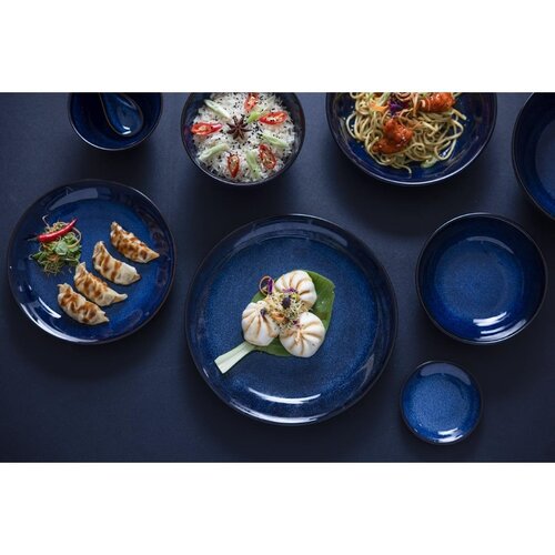 Olympia Głęboka miska z kamionki 1.58L, Ø205x(h)95 mm, Olympia Luna Midnight Blue DZ776, niebieska (4 szt.) Olympia Głęboka miska z kamionki 1.58L, Ø205x(h)95 mm, Olympia Luna Midnight Blue DZ776, niebieska (4 szt.)