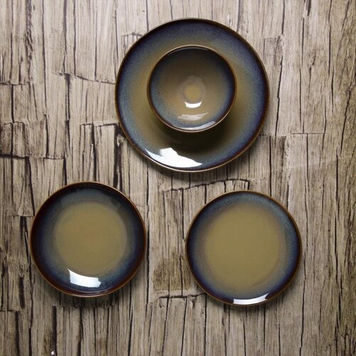 Olympia Miska z porcelany 460 ml, Ø150 mm, Olympia DZ699, niebieska (6 szt.)