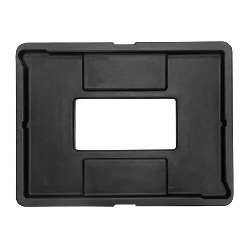 Vogue Wózek transportowy do pojemników termoizolacyjnych Vogue DX994, czarny