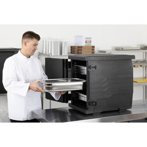 Vogue Pojemnik termoizolacyjny 86L, 1/1 GN, ładowany od frontu 645x440x(h)630 mm, Vogue DX987