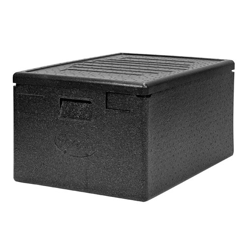 Vogue Pojemnik termoizolacyjny do tac cukierniczych 81L, ładowany od góry 690x490x(h)369 mm, Vogue DX989 Vogue Pojemnik termoizolacyjny do tac cukierniczych 81L, ładowany od góry 690x490x(h)369 mm, Vogue DX989