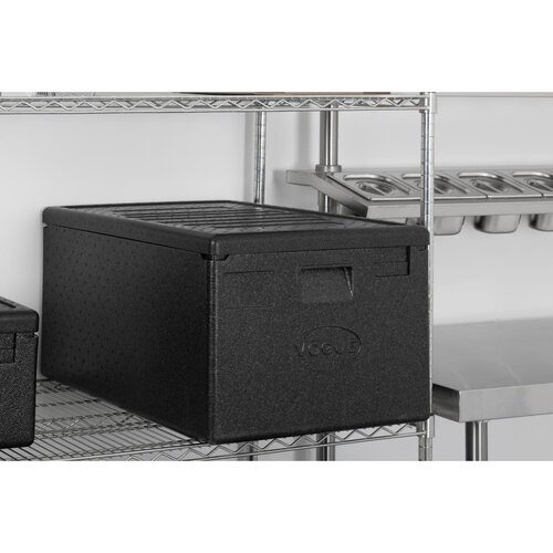 Vogue Pojemnik termoizolacyjny do tac cukierniczych 81L, ładowany od góry 690x490x(h)369 mm, Vogue DX989 Vogue Pojemnik termoizolacyjny do tac cukierniczych 81L, ładowany od góry 690x490x(h)369 mm, Vogue DX989