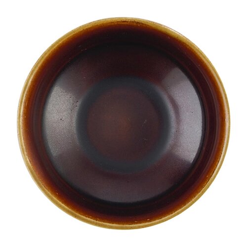 Churchill Miska z porcelany 446 ml, Ø130x(h)62 mm, Churchill Super Vitrified Tokyo Black Kochi DX851, czarna (12 szt.)