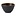 Churchill Miska z porcelany 240 ml, Ø102 mm, Churchill Nourish Black Onyx FD817, czarna (12 szt.)