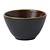Churchill Miska z porcelany 240 ml, Ø102 mm, Churchill Nourish Black Onyx FD817, czarna (12 szt.)