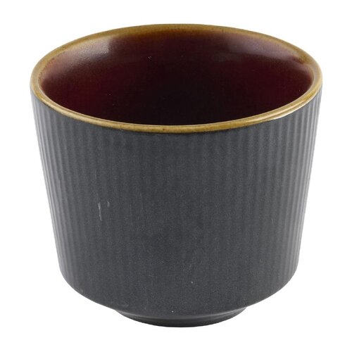 Churchill Miska z porcelany 312 ml, Ø95x(h)81 mm, Churchill Super Vitrified Tokyo Black Kochi DX852, czarna (12 szt.)