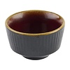 Churchill Miseczka do dipów z porcelany 113 ml, Churchill Tokyo Black Kochi DX854 czarna (12 szt.)