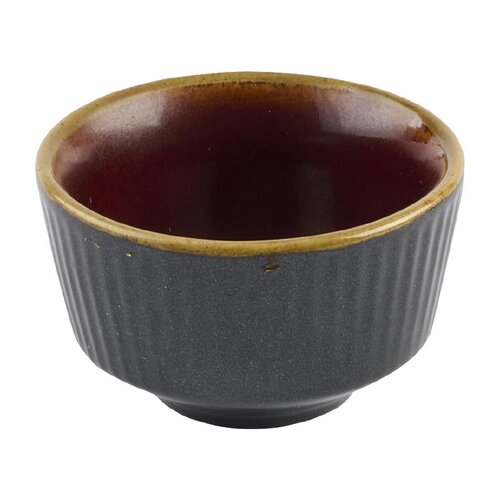 Churchill Miseczka do dipów z porcelany 113 ml, Churchill Tokyo Black Kochi DX854 czarna (12 szt.)