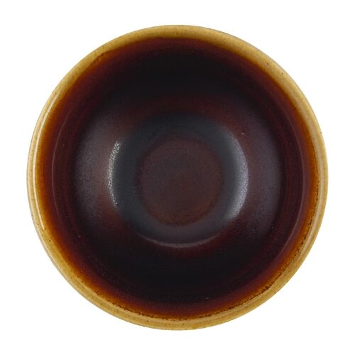 Churchill Miseczka do dipów z porcelany 113 ml, Churchill Tokyo Black Kochi DX854 czarna (12 szt.)