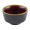 Churchill Miseczka do dipów z porcelany 57 ml, Churchill Tokyo Black Kochi DX855 czarna (12 szt.)