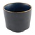 Churchill Miska z porcelany 312 ml, Ø95x(h)62 mm, Churchill Super Vitrified Tokyo Black DX847, niebieska (12 szt.)