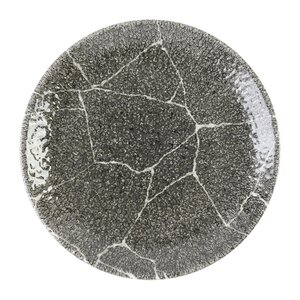 Churchill Talerz płytki Ø165 mm, z porcelany, okrągły, Churchill Super Vitrified Kintsugi Accents Quartz Black Evolve DX807 (12 szt.) Churchill Talerz płytki Ø165 mm, z porcelany, okrągły, Churchill Super Vitrified Kintsugi Accents Quartz Black Evolve DX807 (12 szt.)