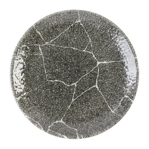 Churchill Talerz płytki Ø165 mm, z porcelany, okrągły, Churchill Super Vitrified Kintsugi Accents Quartz Black Evolve DX807 (12 szt.) Churchill Talerz płytki Ø165 mm, z porcelany, okrągły, Churchill Super Vitrified Kintsugi Accents Quartz Black Evolve DX807 (12 szt.)