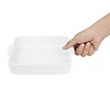 Olympia Brytfanna 740 ml, porcelana, Olympia DX387, biała (3 szt.)