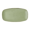 Churchill Półmisek z porcelany 370x210 mm, Churchill Stonecast Sage Green DX019, zielony (6 szt.)