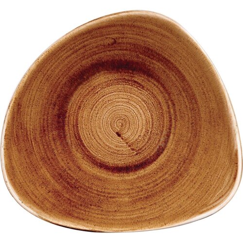 Churchill Miska trójkątna z porcelany 235 mm, Churchill Stonecast Patina Vintage Copper DR666, brązowa (12 szt.) Churchill Miska trójkątna z porcelany 235 mm, Churchill Stonecast Patina Vintage Copper DR666, brązowa (12 szt.)