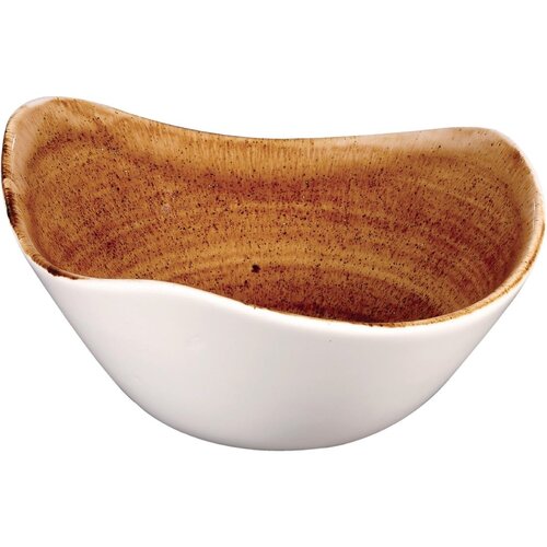 Churchill Miska trójkątna z porcelanyx152 mm, Churchill Stonecast Patina Vintage Copper DR667, brązowa (12 szt.) Churchill Miska trójkątna z porcelanyx152 mm, Churchill Stonecast Patina Vintage Copper DR667, brązowa (12 szt.)