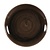 Churchill Talerz płytki Ø260 mm, z porcelany, okrągły, Churchill Stonecast Patina Black DR651 (12 szt.)