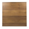 Bolero Stolik barowy kwadratowy 700x700x(h)120 mm, Bolero CH992, brązowy