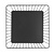 Olympia Koszyk 230x230x(h)100 mm, Olympia DP674, czarny