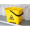 Jantex Wiadro do mopa 16L, 395x285x(h)300 mm, Jantex S223 żółte
