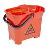 Jantex Wiadro do mopa 16L, 395x285x(h)300 mm, Jantex S222 czerwone