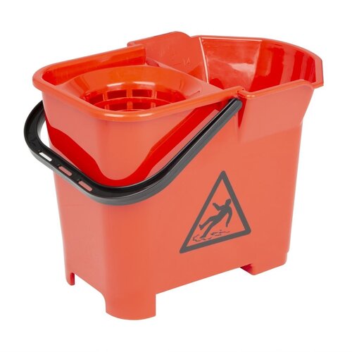 Jantex Wiadro do mopa 16L, 395x285x(h)300 mm, Jantex S222 czerwone Jantex Wiadro do mopa 16L, 395x285x(h)300 mm, Jantex S222 czerwone